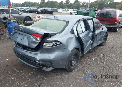 2020 Toyota Corolla Le z USA, uszkodzony, nr VIN JTDEPRAE1LJ062327